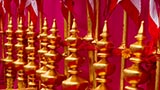 Kalashas and flagstaffs of BAPS Shri Swaminarayan Mandir, Chino Hills