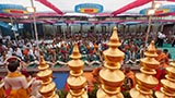  Devotees participate in mahapuja