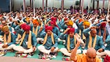  Devotees participate in mahapuja