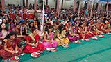  Devotees participate in mahapuja