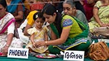  Devotees participate in mahapuja