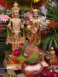  Shri Akshar-Purushottam Maharaj during the mahapuja