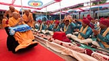 Swamishri blesses devotees from Chino Hills