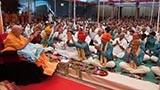  Swamishri blesses devotees