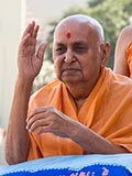  Swamishri blesses devotees