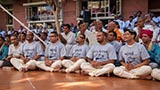  Devotees doing darshan of Swamishri