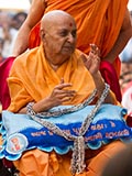  Swamishri blesses devotees