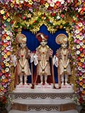  Bhagwan Swaminarayan, Aksharbrahman Gunatitanand Swami and Shri Gopalanand Swami