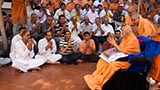  Devotees doing darshan of Swamishri