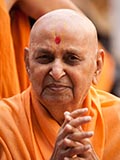  Swamishri blesses devotees