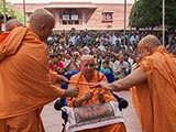  Swamishri in a festive mood
