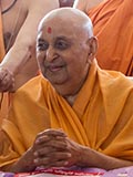  Swamishri in a divine, jovial mood