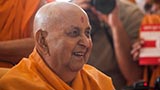  Swamishri in a divine, jovial mood