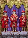  Bhagwan Swaminarayan, Aksharbrahman Gunatitanand Swami and Shri Gopalanand Swami