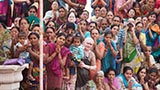  Devotees doing darshan of Swamishri