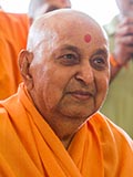  Swamishri in a divine mood