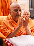  Swamishri blesses devotees