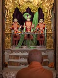  Swamishri engrossed in darshan