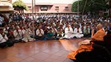 Devotees doing darshan of Swamishri