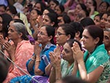  Devotees doing darshan of Swamishri