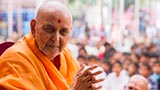  Swamishri blesses devotees