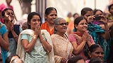  Devotees doing darshan of Swamishri