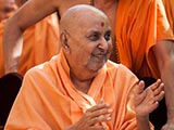 Swamishri in a divine, jovial mood