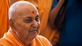  Swamishri in a divine, jovial mood