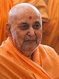  Swamishri in a divine, jovial mood