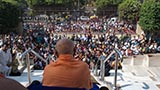  Devotees doing darshan of Swamishri