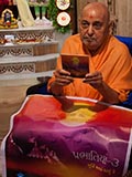 Swamishri inaugurates new audio publications 'Prabhatiya 3'...