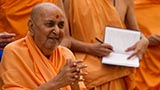  Swamishri in a divine, jovial mood