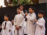  A skit presentation before Swamishri