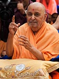  Swamishri in a divine, jovial mood