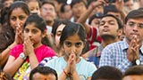 Devotees doing darshan of Swamishri