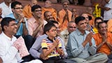  Devotees doing darshan of Swamishri