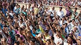  Devotees doing darshan of Swamishri