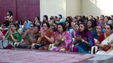  Devotees during mahapuja