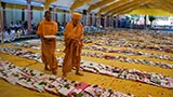  Senior sadhus sanctify account books 