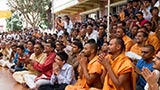  Devotees doing darshan of Swamishri