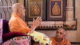 Swamishri engrossed in darshan