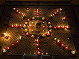  Diwali lamps and decorations