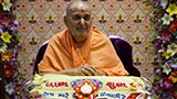  Swamishri in a divine, jovial mood