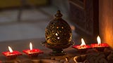  Diwali lamps and decorations
