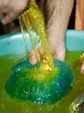  Shri Harikrishna Maharaj bathing