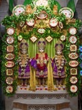 Bhagwan Swaminarayan, Aksharbrahman Gunatitanand Swami and Shri Gopalanand Swami
