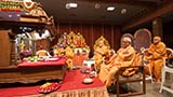  Senior sadhus perform mahapuja rituals 