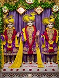  Bhagwan Swaminarayan, Aksharbrahman Gunatitanand Swami and Shri Gopalanand Swami