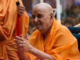  Swamishri in a divine, jovial mood