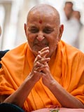 Swamishri in a divine, jovial mood